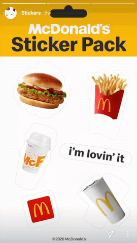instagram gif stickers