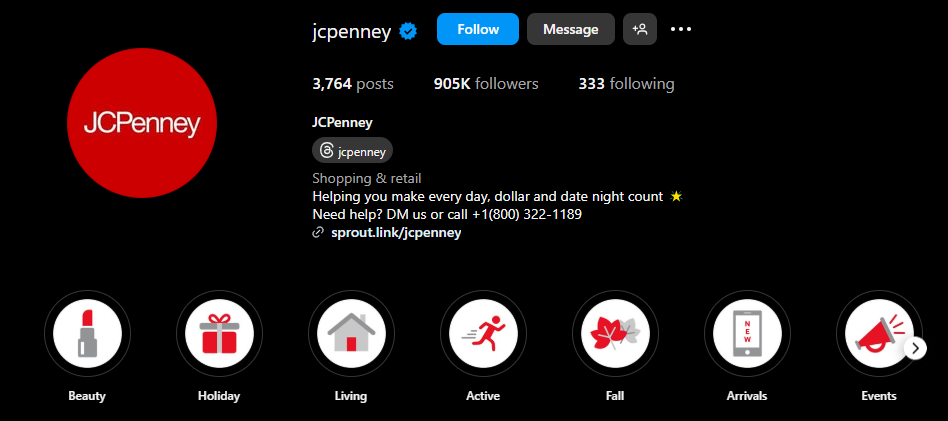jcpenny highlight