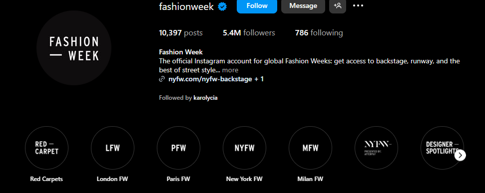 Fashion Week