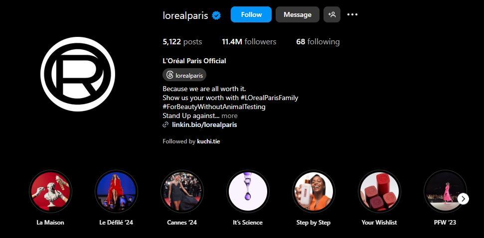 Loreal Paris highlight cover