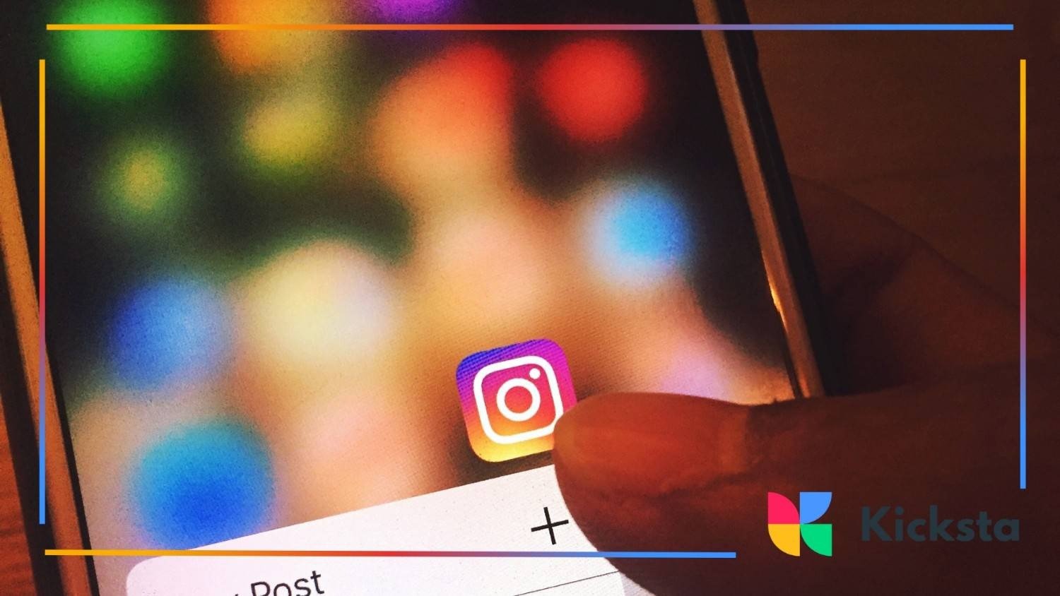 Close-Up of Instagram App Icon